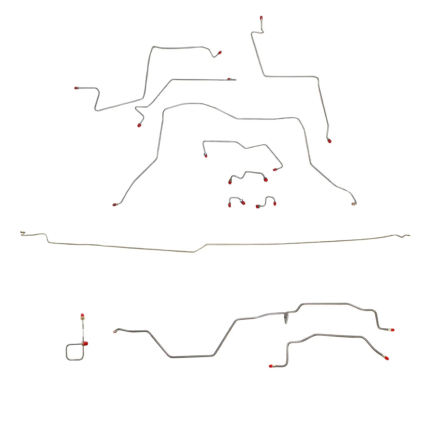 CBK0044- 95-97 Dodge Ram 2500, 4wd, AWABS, Quad Cab/Long Bed, Manual; Brake Line Kit