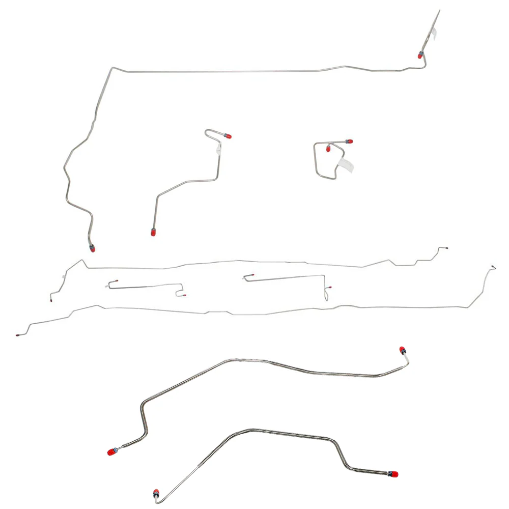 CBK0067- 06-10 Hummer H3; Complete Brake Line Kit