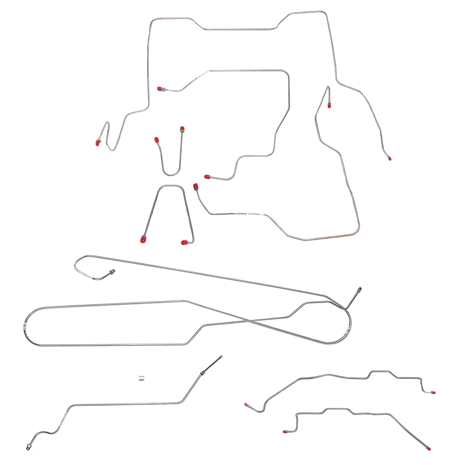 CBK0083- 95-00 GM K2500/ K3500, Ext Cab/Short Bed; Complete Brake Line Kit - Image 2