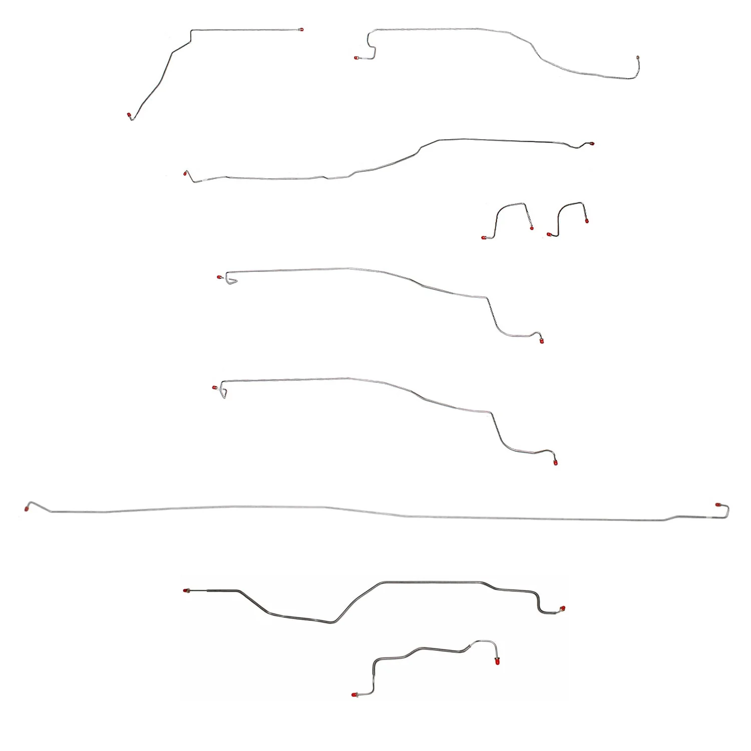 CBK0095- 03-04 GM 1500 Truck, 4wd, Reg Cab/Long Bed; Complete Brake Line Kit