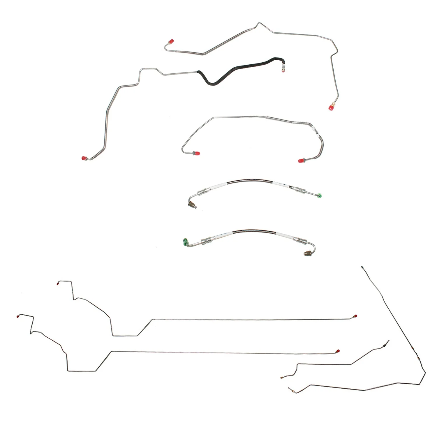 CBK0109- 00-07 Monte Carlo, 4WABS; Complete Brake Line Kit - Image 2
