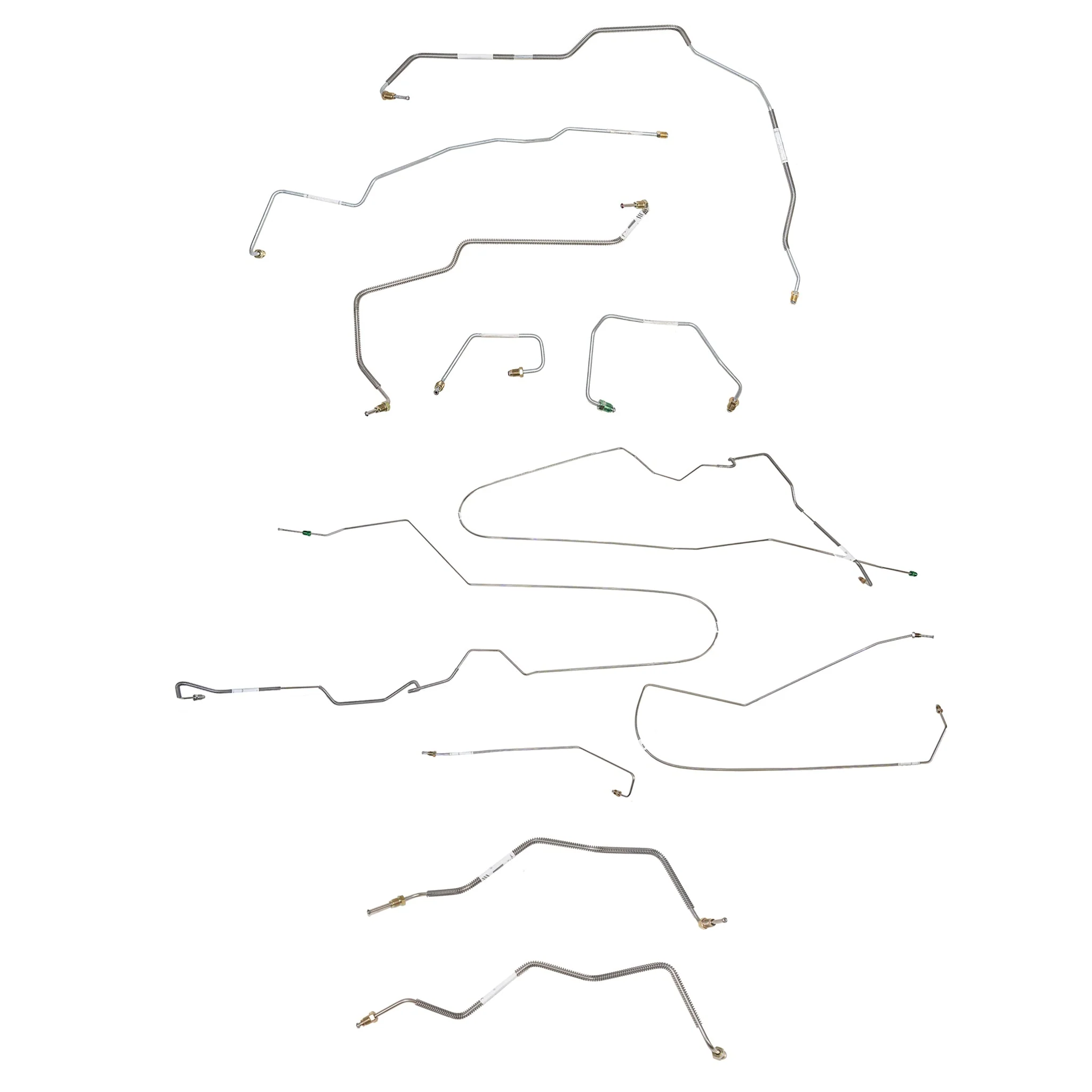CBK0115- 00-05 Chevy Cavalier/Sunfire; w/ ABS and TCComplete Brake Line Kit - Image 2