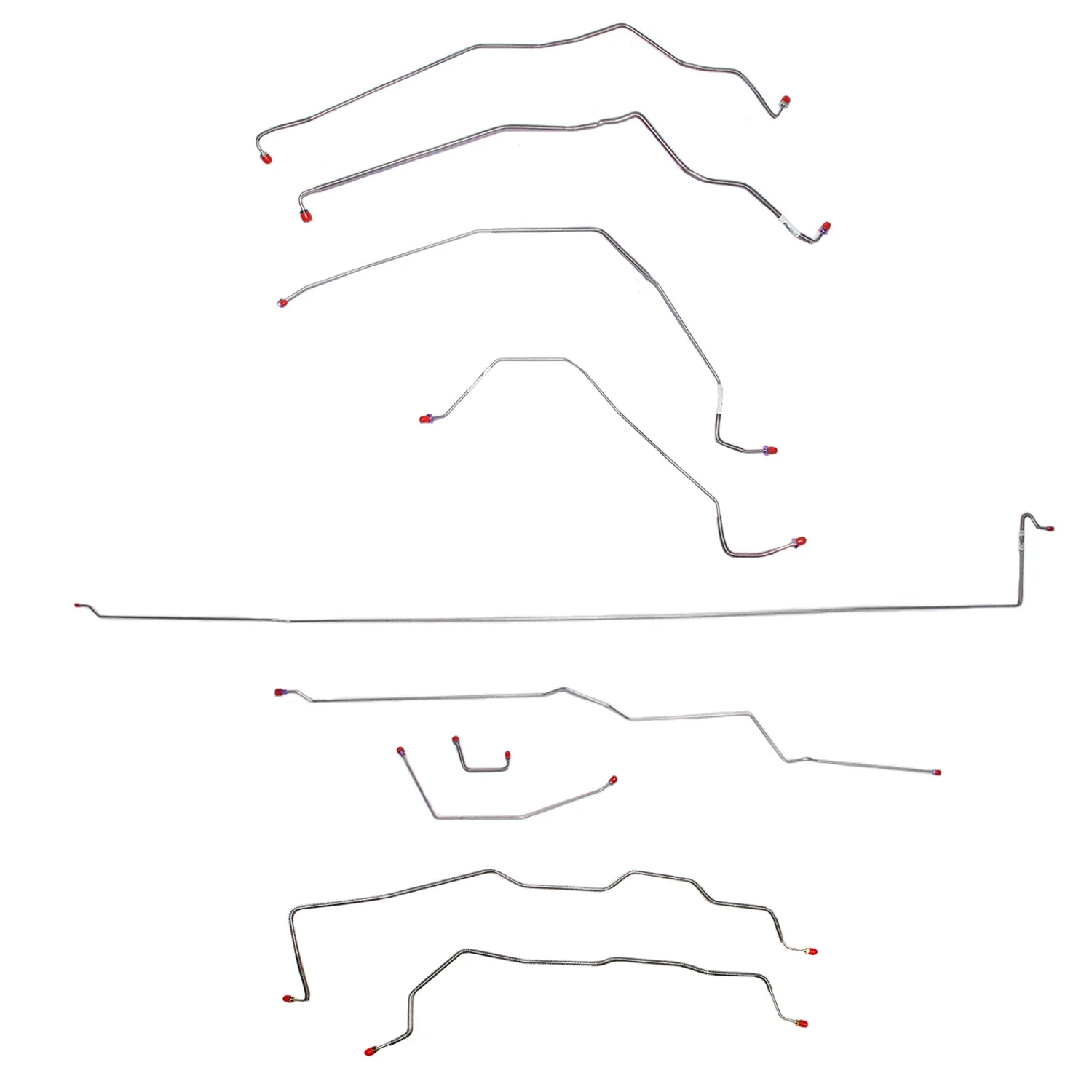 CBK0136- 81-87 K3500 / 88-91 V3500 Complete Brake Line Kit