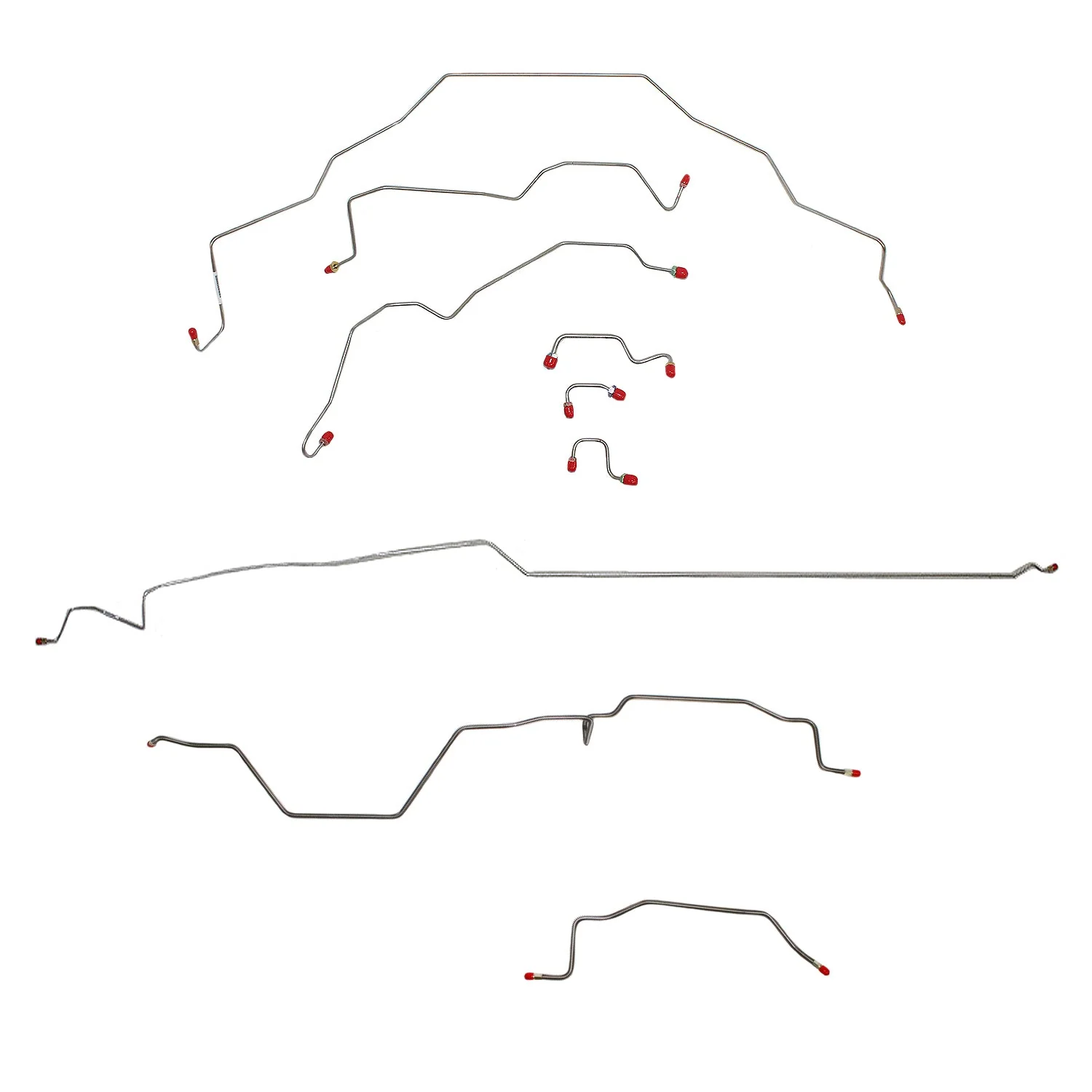 CBK0138- 95-97 Ram 2500, M, 2 WD, Rear ABS, Reg Cab, Long Bed Brake Line Kit