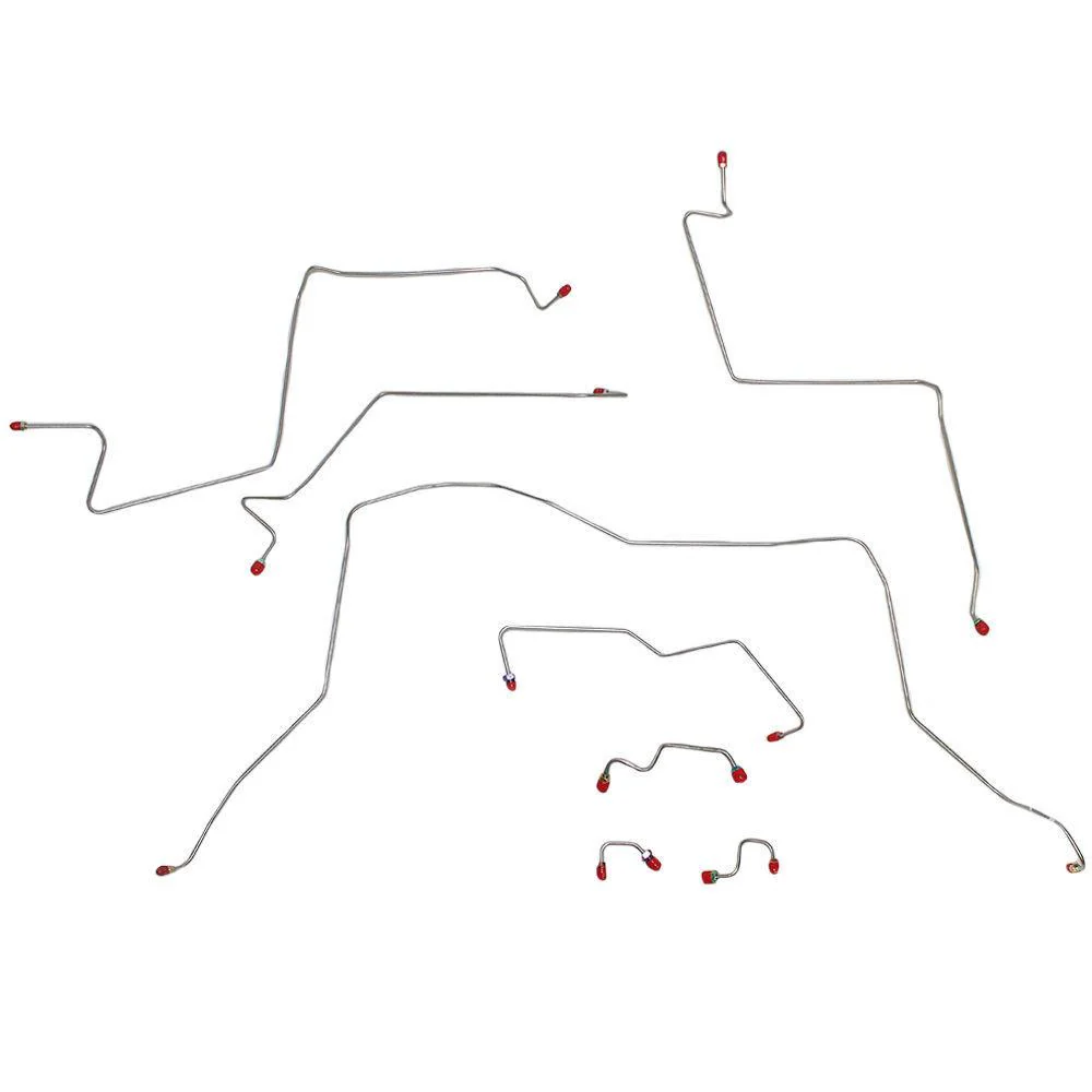 CBK0171- 01-02 Ram 2500/3500 4wd, Manual Trans, 4w Disc, Ext Cab/Long Bed; Complete Brake Line Kit - Image 2