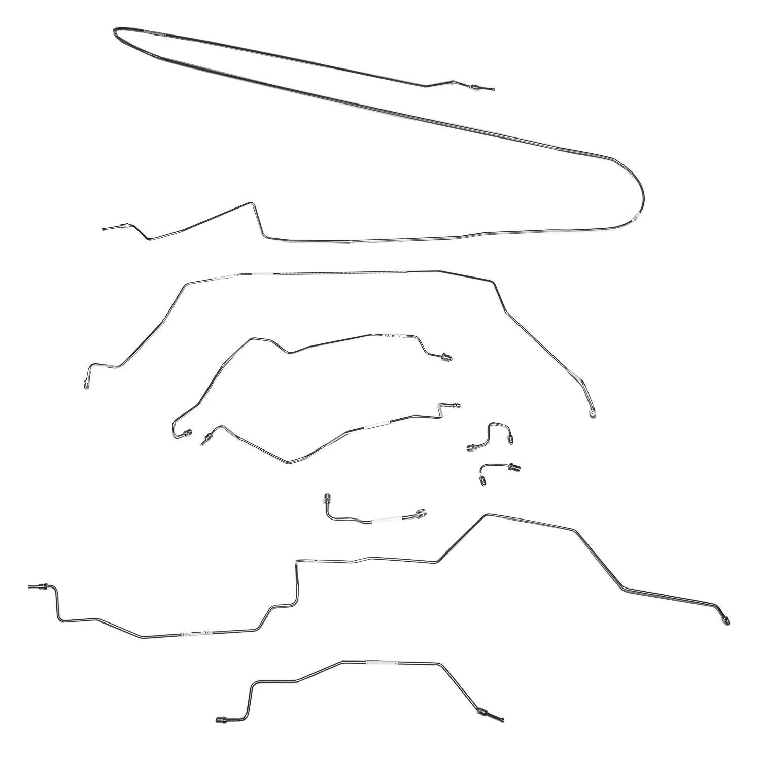 CBK0177- 94-97 Ram 1500, 2 WD, Rear ABS, Reg Cab, Long Bed Brake Line Kit