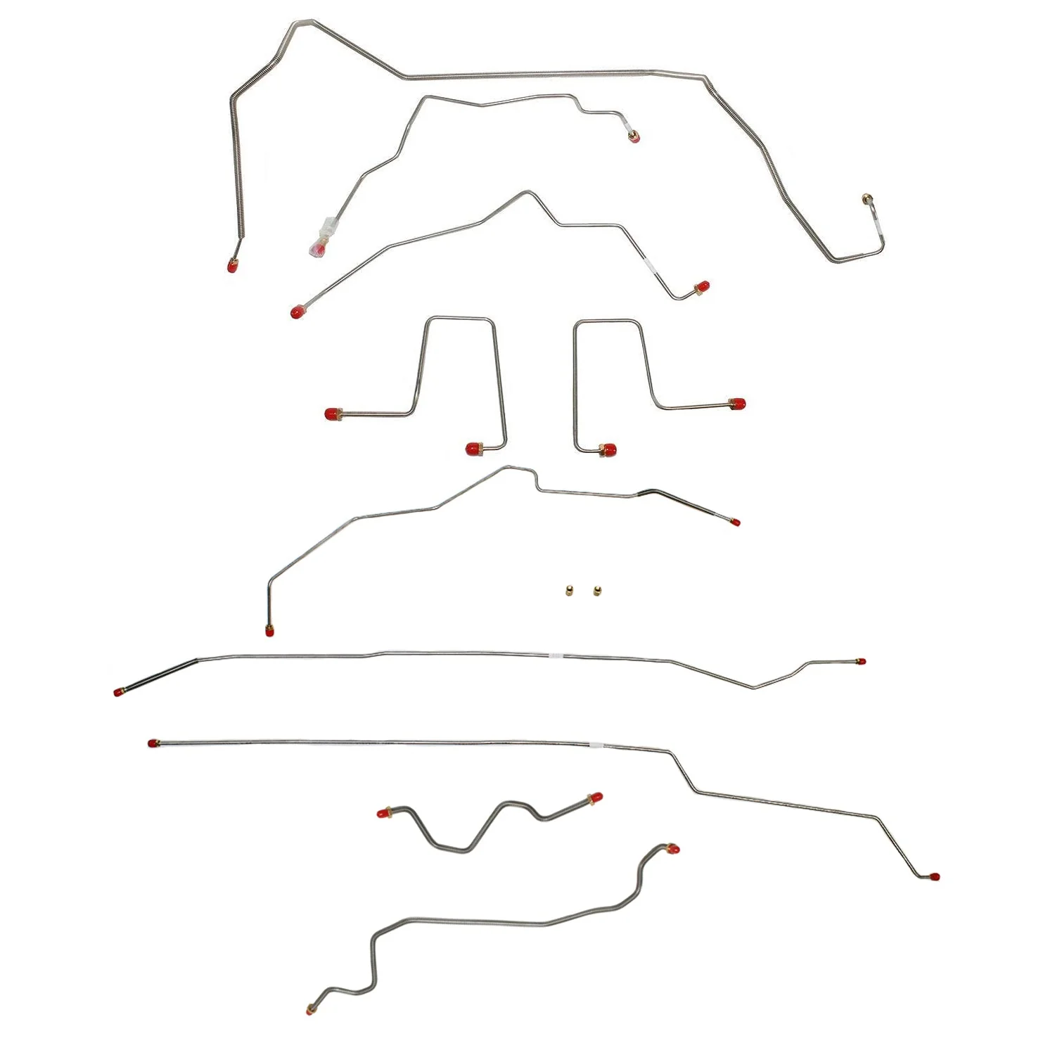 CBK0179- 98-00 GM S-series Truck, 4WD, Ext Cab; Complete Brake Line Kit