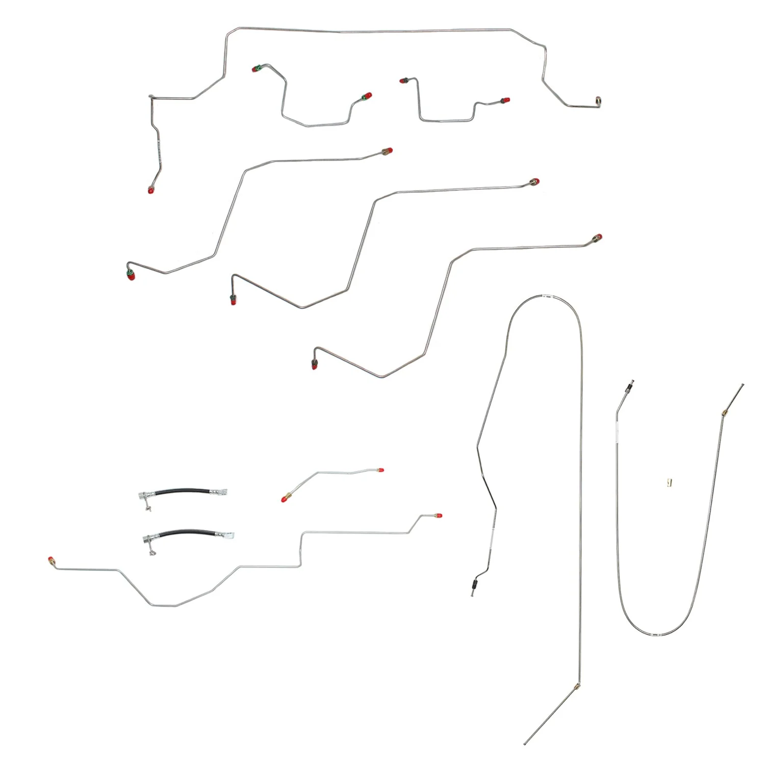 CBK0183- 02-05 Dodge Ram 1500 2wd, AWABS, Ext Cab / Short Bed Complete Brake Line Kit