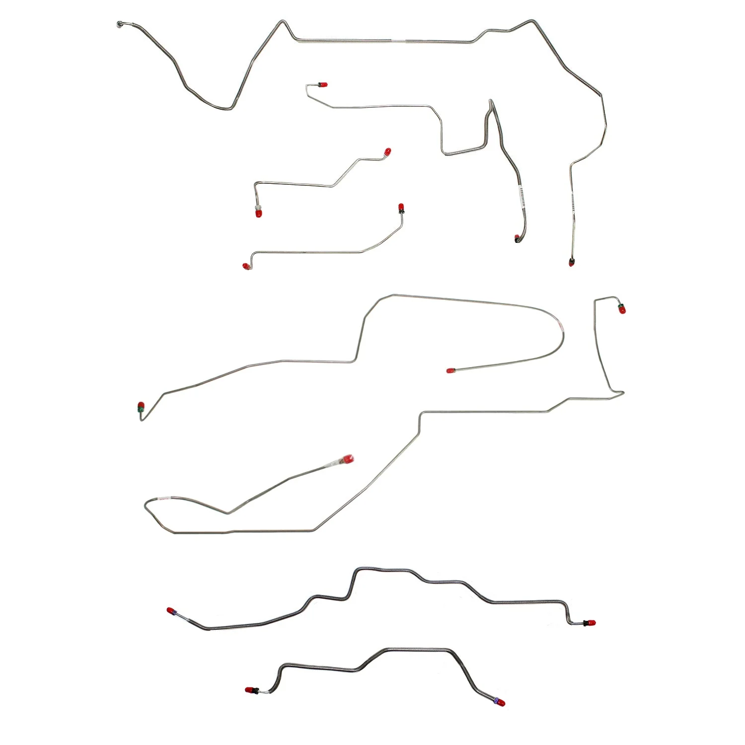 CBK0188- 98-02 Camaro/Trans Am, No Traction; Complete Brake Line Kit