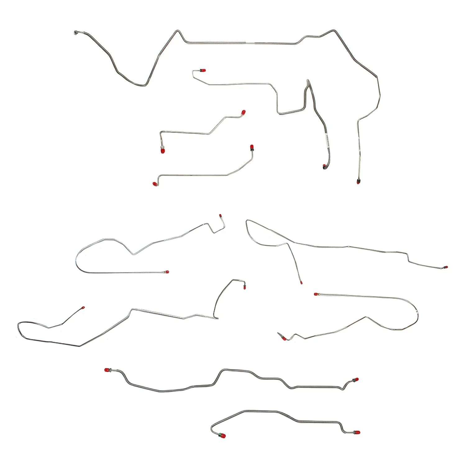 CBK0189- 98-02 Camaro/Trans Am, Traction, All Disc, AWABS; Complete Brake Line Kit - Image 2