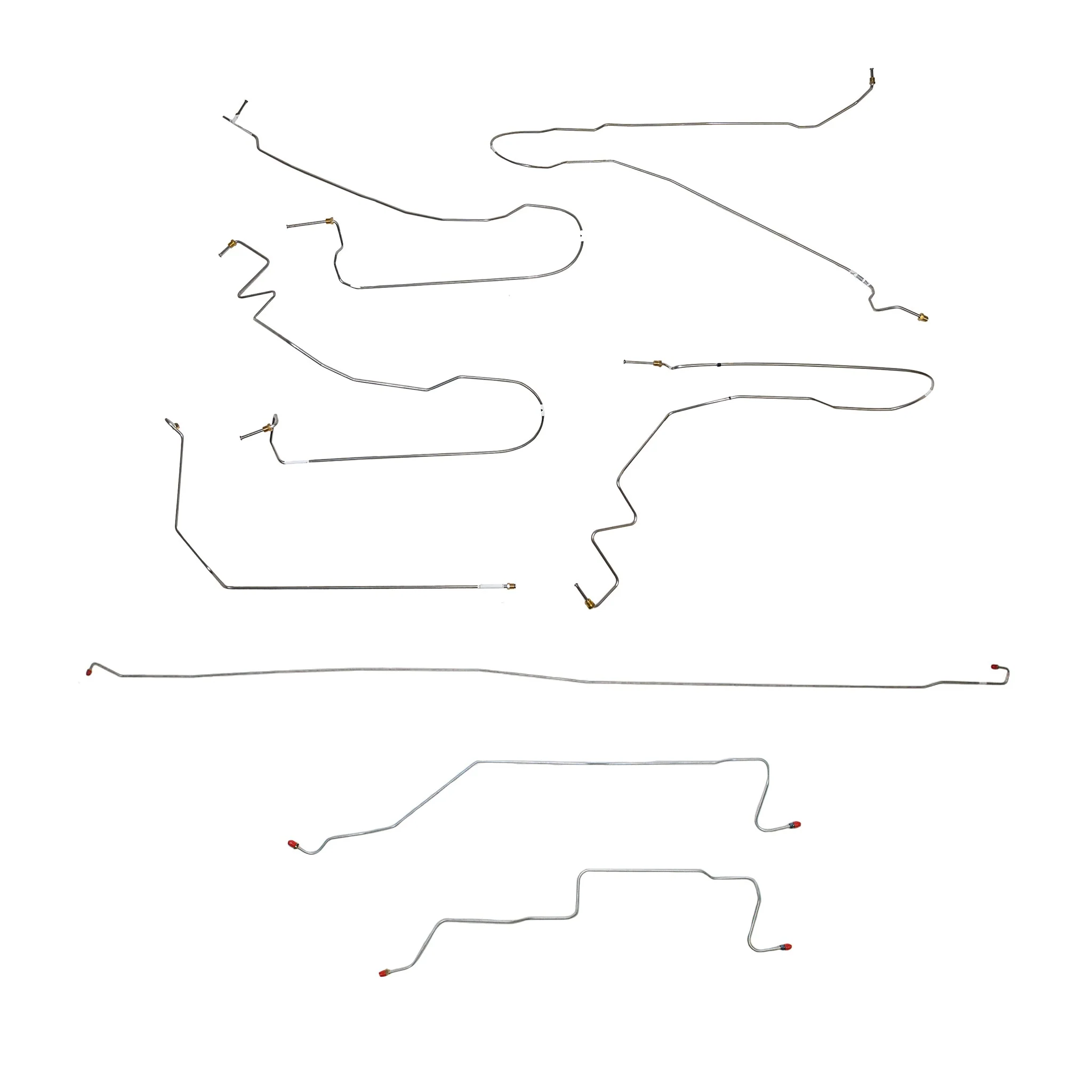 CBK0195- 05-07 Silverado / Sierra 1500, 2 WD, Reg, 8ft Bed Brake Line Kit