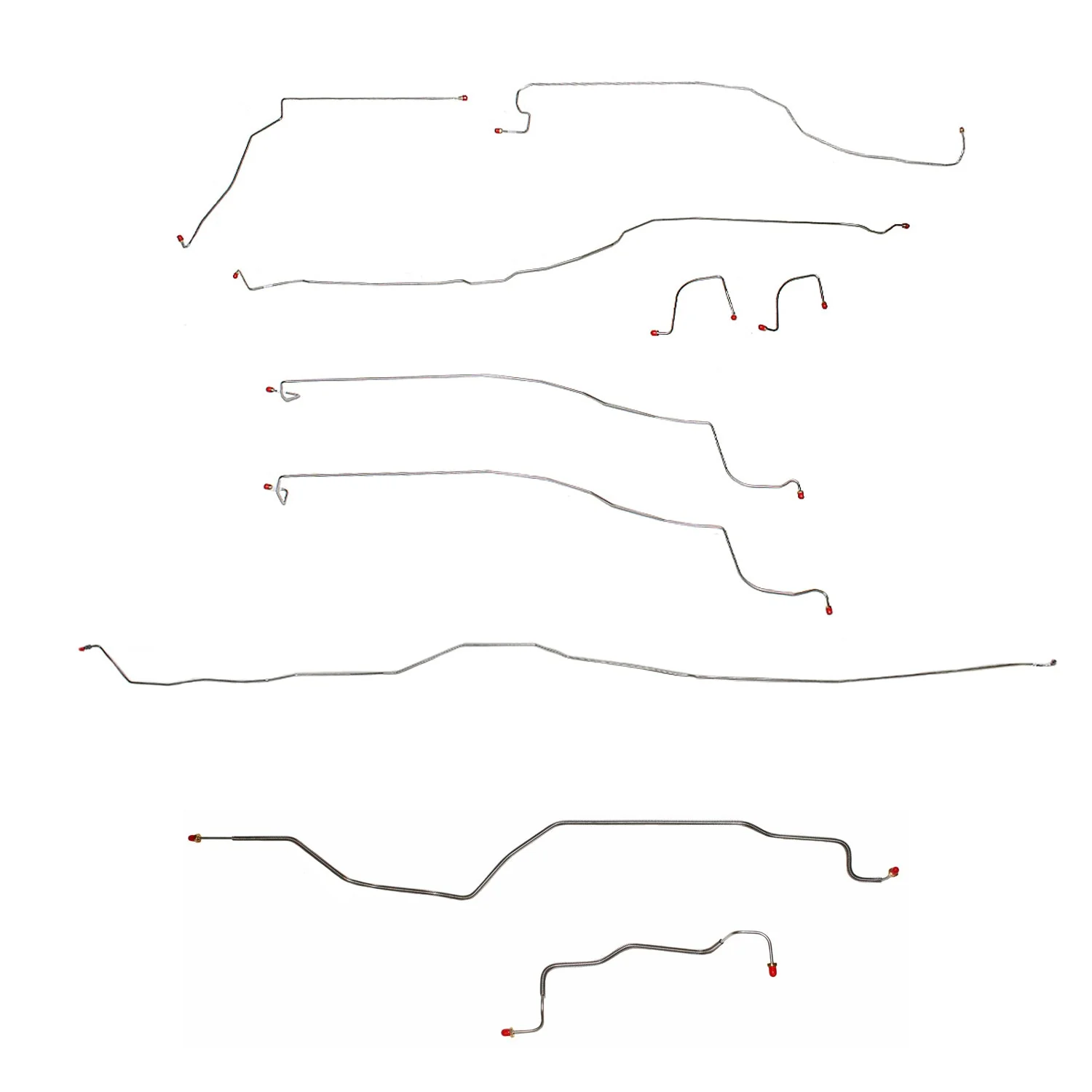 CBK0200- 03-04 GM 1500 Truck, 4wd, Reg Cab/Short Bed; Complete Brake Line Kit
