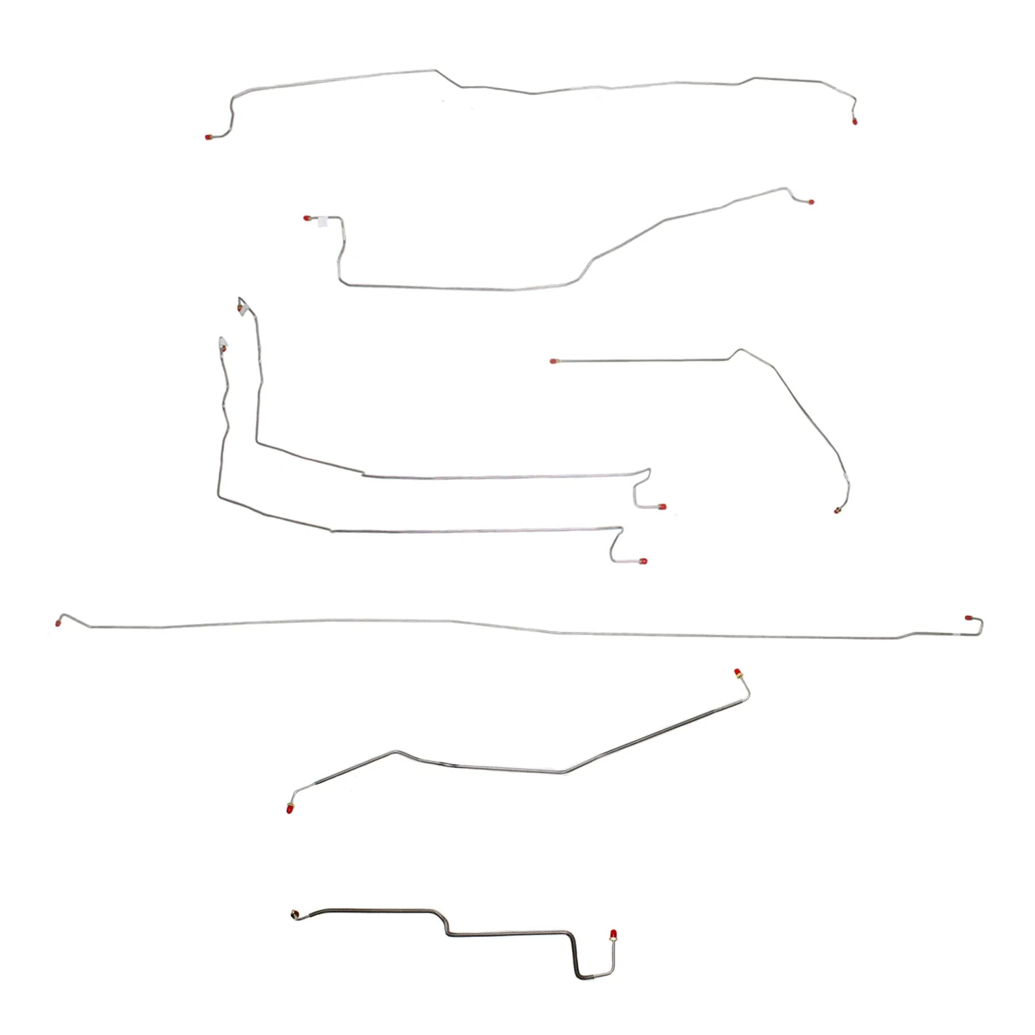 CBK0202- 04-06 GM 2500 SUV; Complete Brake Line Kit