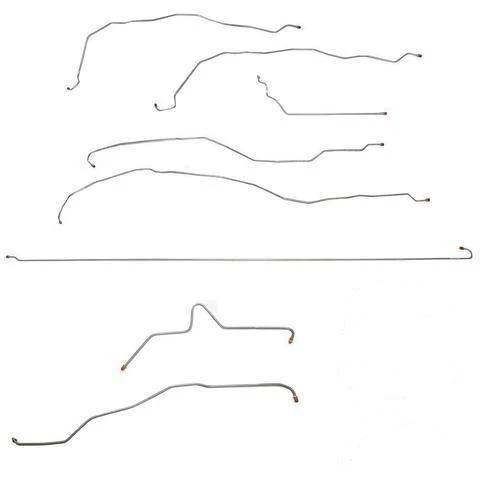 CBK0205- 01-05 GM 1500HD Truck Complete Brake Line Kit - Image 2