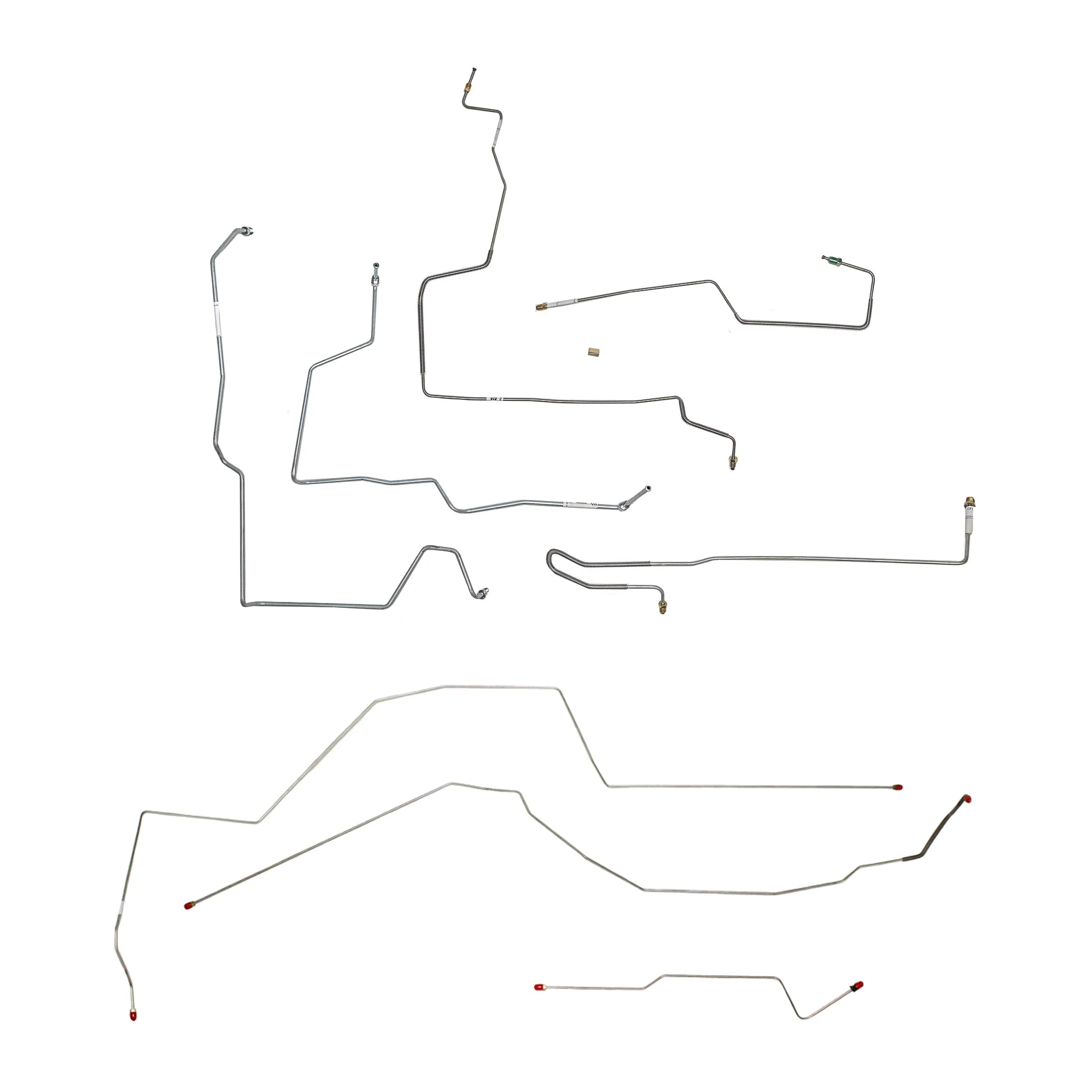CBK0229- 97-99' Chevy Malibu, Olds Alero, With ABS; Complete brake line kit - Image 2