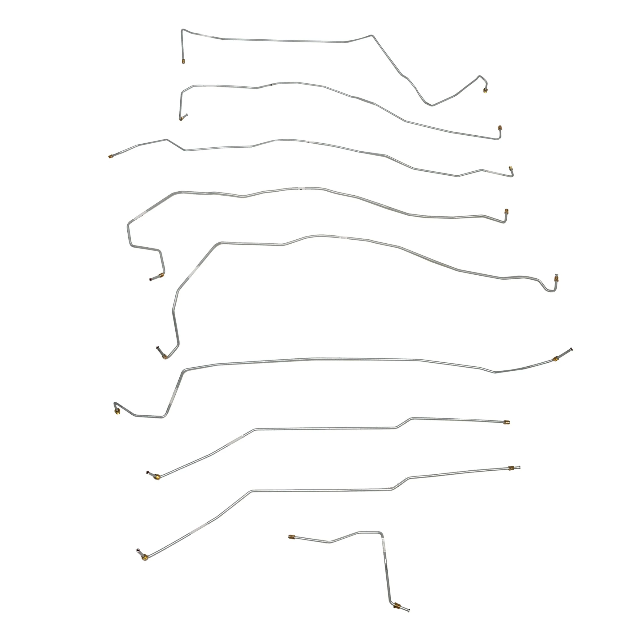CBK0256- 02-09 Trailblazer Complete Brake Line Kit - Image 2