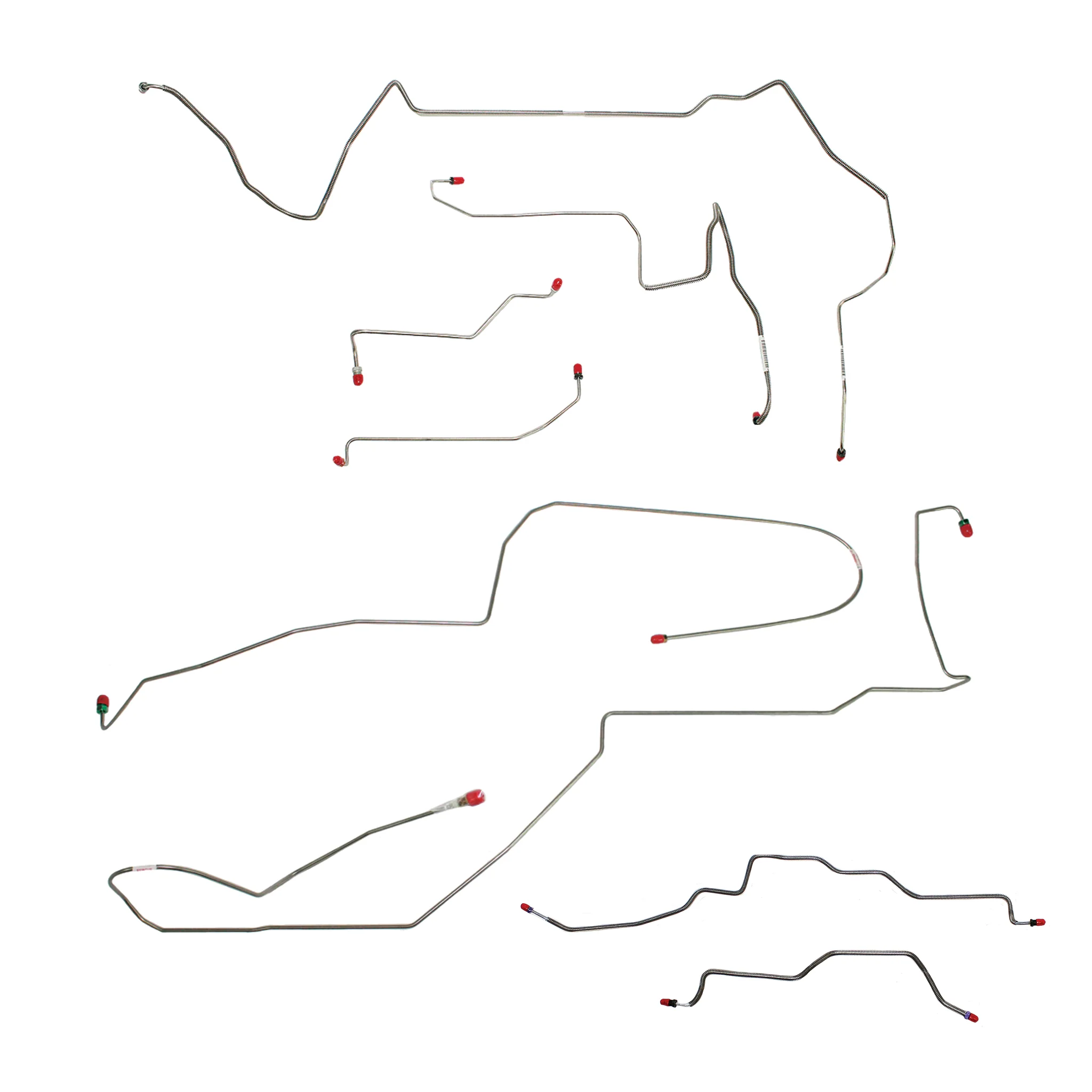 CBK0524SS - 1998-02 Pontiac Firebird, w/o Traction Control; Complete Brake Line Kit; Stainless