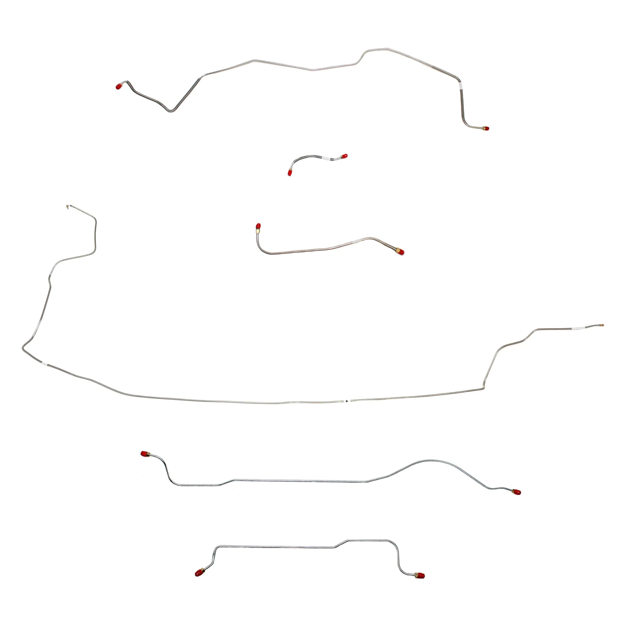 CBK0611- 1962-63 MOPAR B-body w/ Standard Brakes, w/o 426 Max Wedge; Complete Brake Line Kit - Image 2