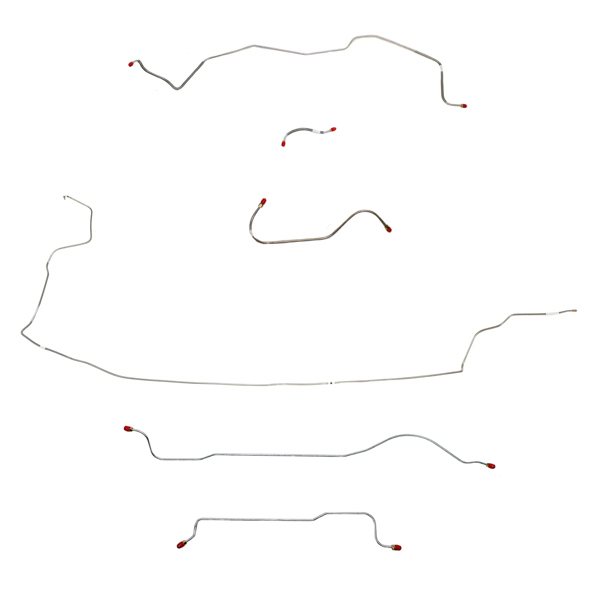 CBK0613- 1962-63 MOPAR B-body w/ Power Brakes, w/o 426 Max Wedge; Complete Brake Line Kit - Image 2