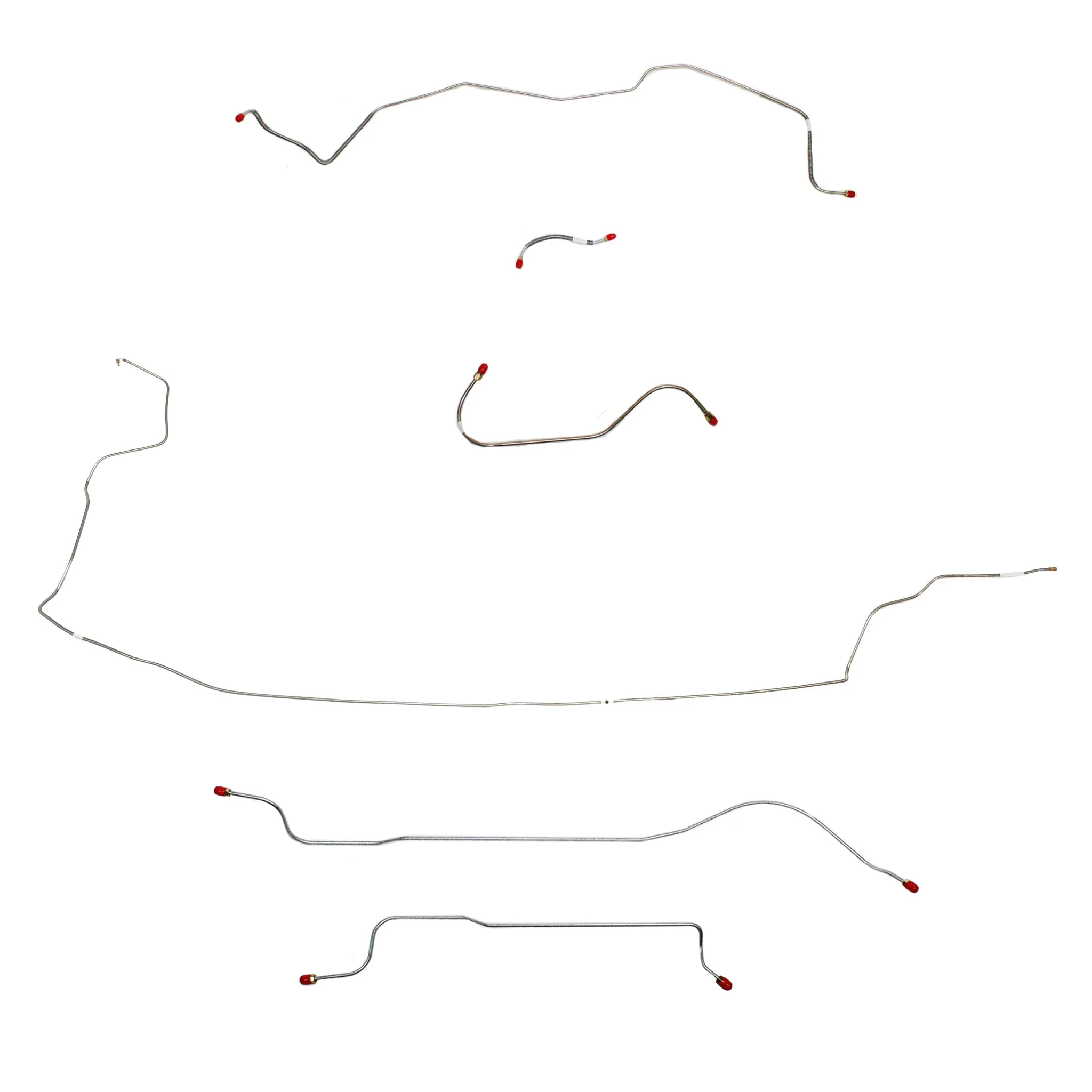 CBK0614- 1964 MOPAR B-body w/ Power Brakes, w/o 426 Max Wedge; Complete Brake Line Kit