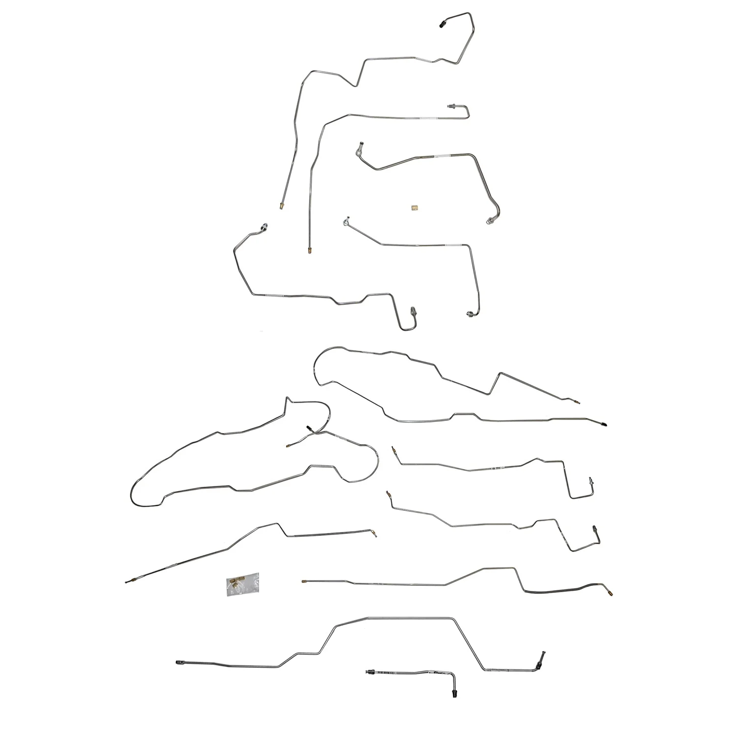 CBK0689- 2012-13 Ford F-150, w/ Super Cab and Standard Bed, EcoBoost; Complete Brake Line Kit