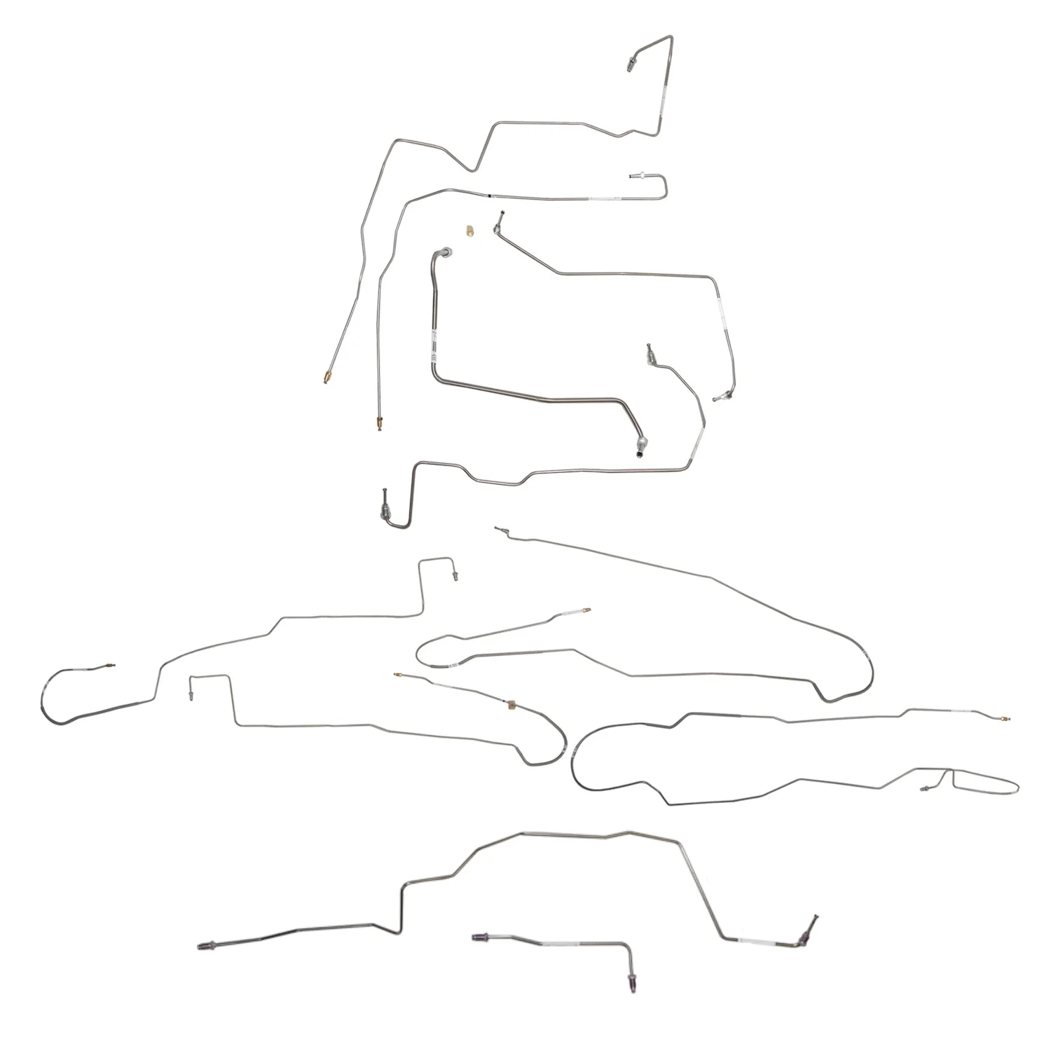 CBK0694- 2015-17 Ford F-150, w/ Ext Cab and Long Bed; Complete Brake Line Kit