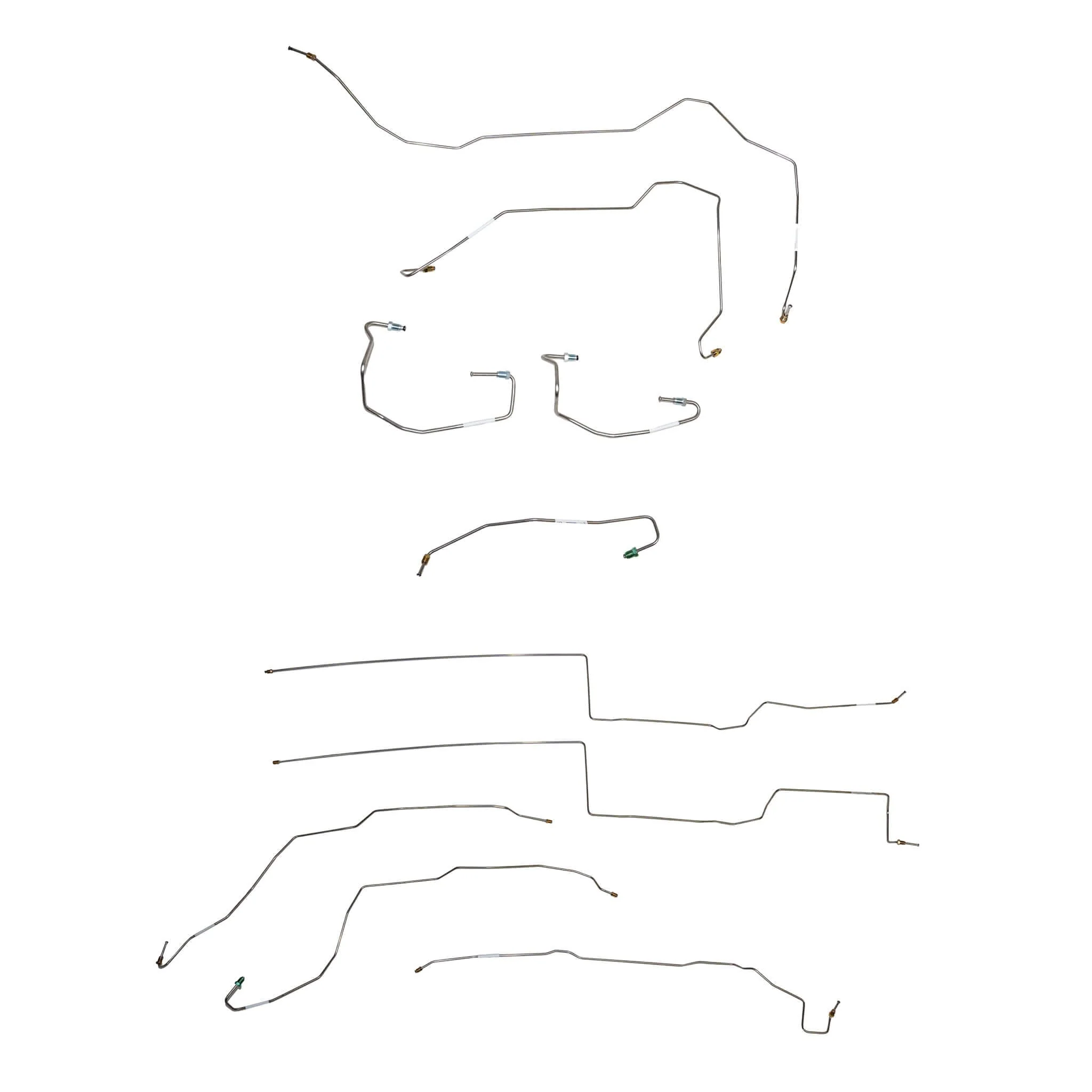 CBK0708- 14-17 Jeep Cherokee, 4WD, Complete Brake Line Kit