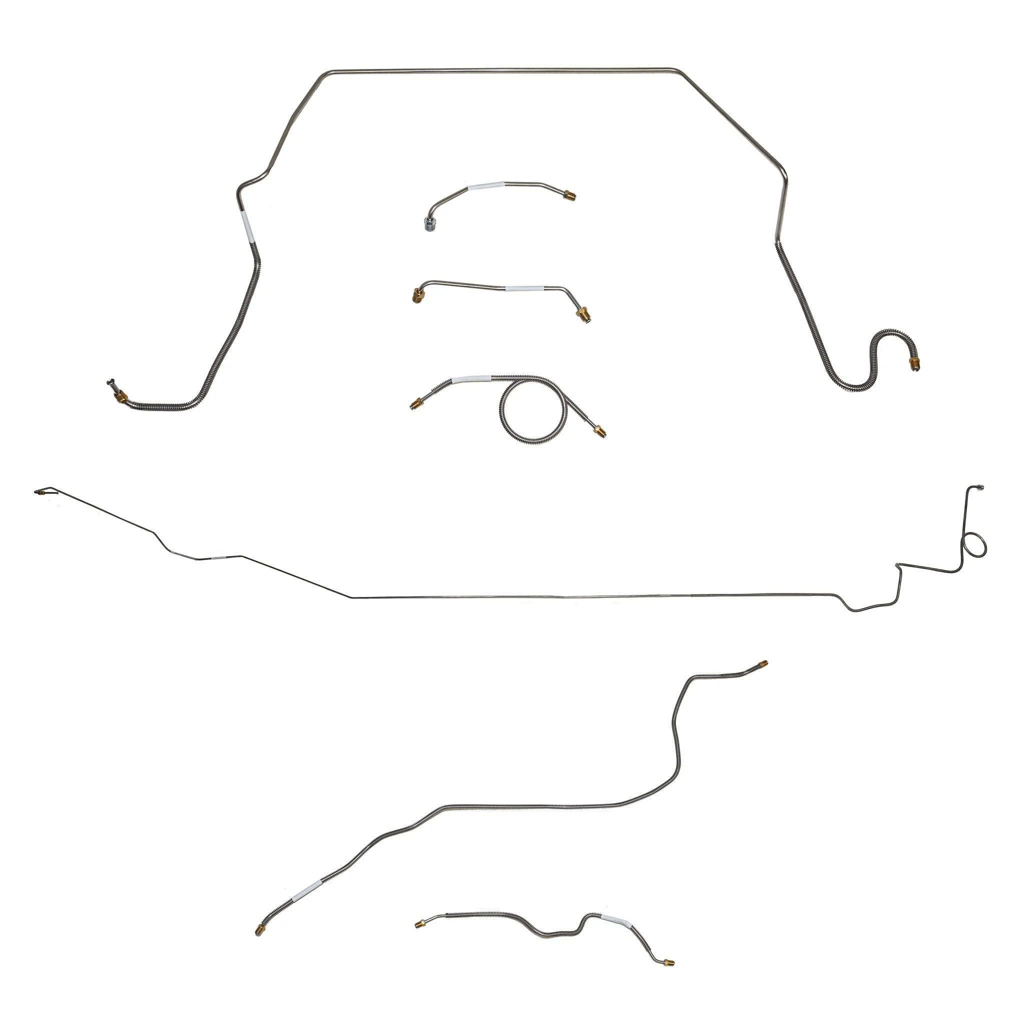 CBK0719- 1974-80 International Scout II; Complete Brake Line Kit - Image 2