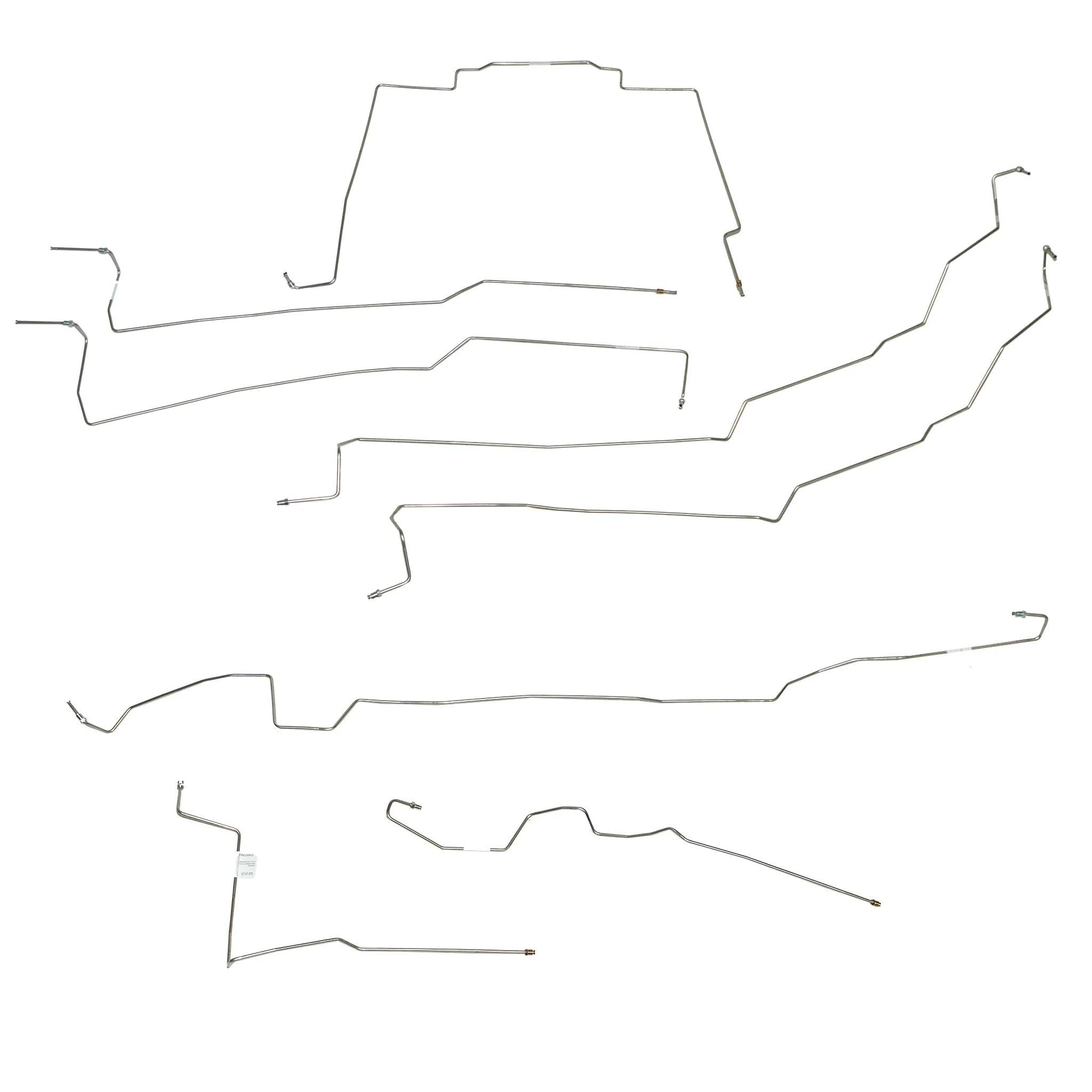 CBK0730- 2003-07 Chevy Express 2500, GMC Savanna 2500; Complete Brake Line Kit - Image 2