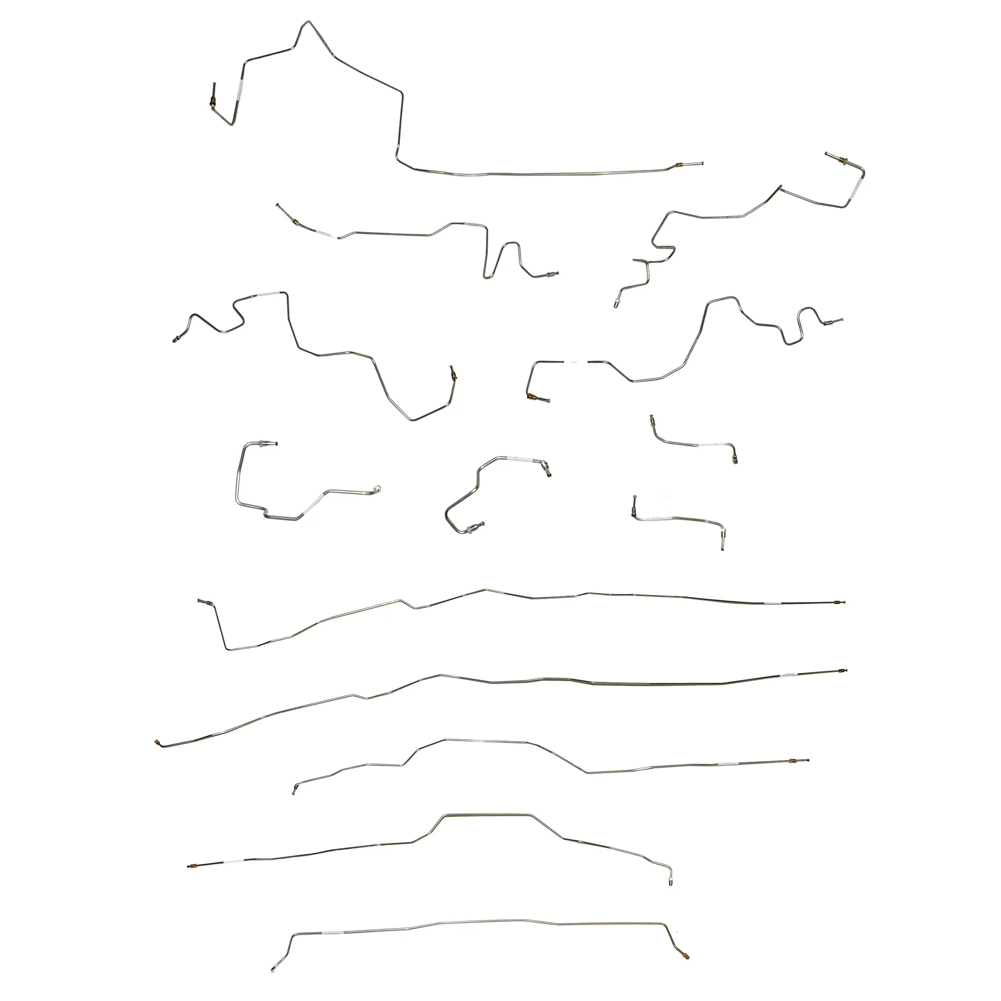 CBK0731- 2005-21 Nissan Frontier, 2009-12 Suzuki Equator, Complete Brake Line Kit - Image 2