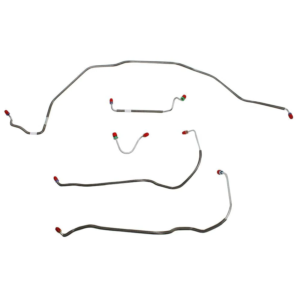 CKT6903- 69 Chevy Chevelle, Malibu, El Camino w/ Power Disc Brakes, 5pc Brake Line Set - Image 2