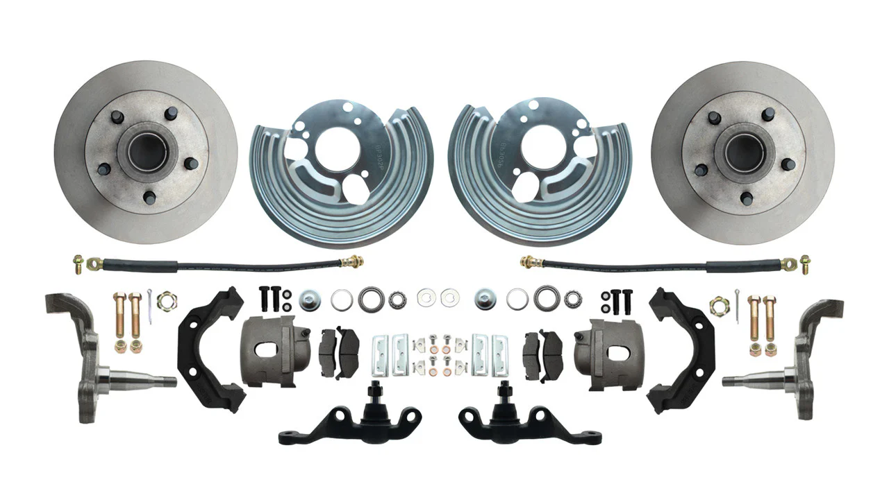 DBK6272A-40 - 1962-1972 Mopar A Body 5x4 Bolt Pattern Disc Brake Conversion Kit