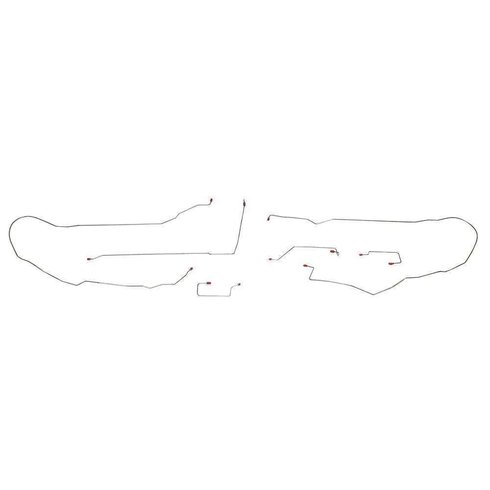 DIN0503- 05-06 Ford Escape 2wd AWABS Disc/Drum Intermediate Brake Line Kit