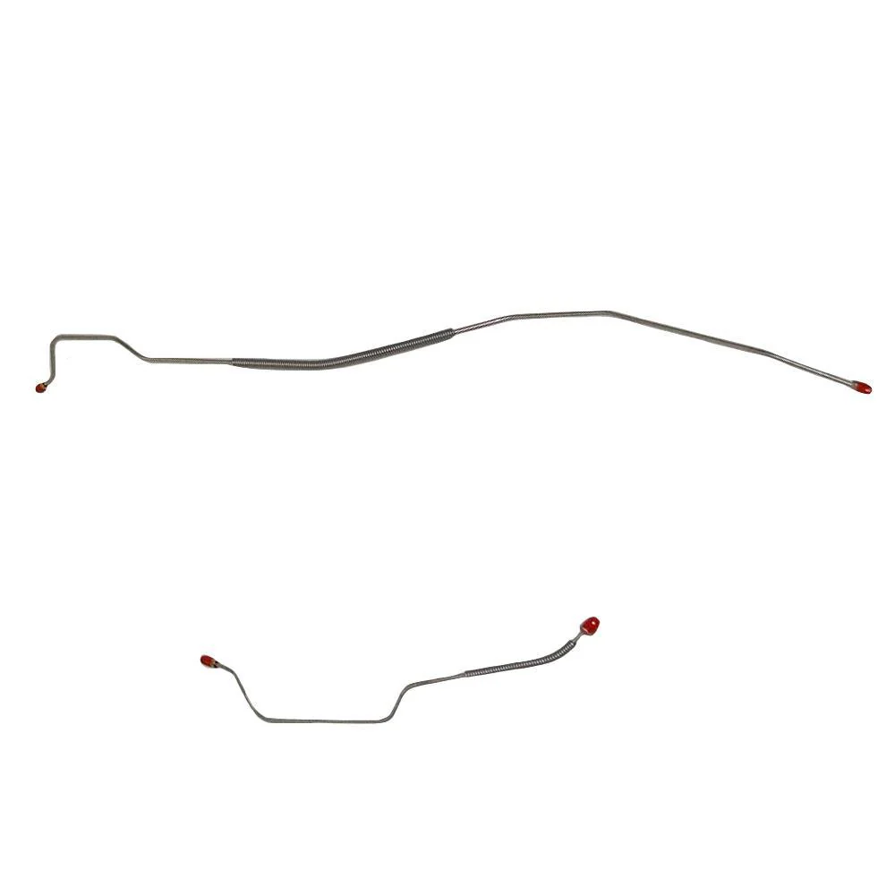 DRA6701- 67 Ford Fairlane w/ 8 Rear Axle; 2pc Rear Axle Brake Line Set - Image 2