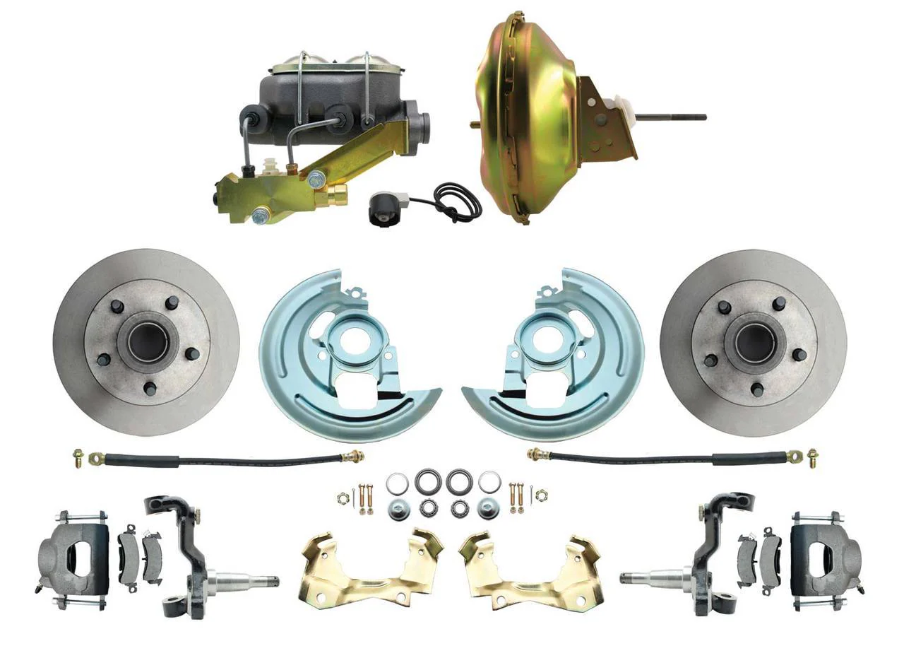 FDC0001- 67-69 GM F-Body Front Disc Brake Conversion Kit with Delco Valve & 11" Booster