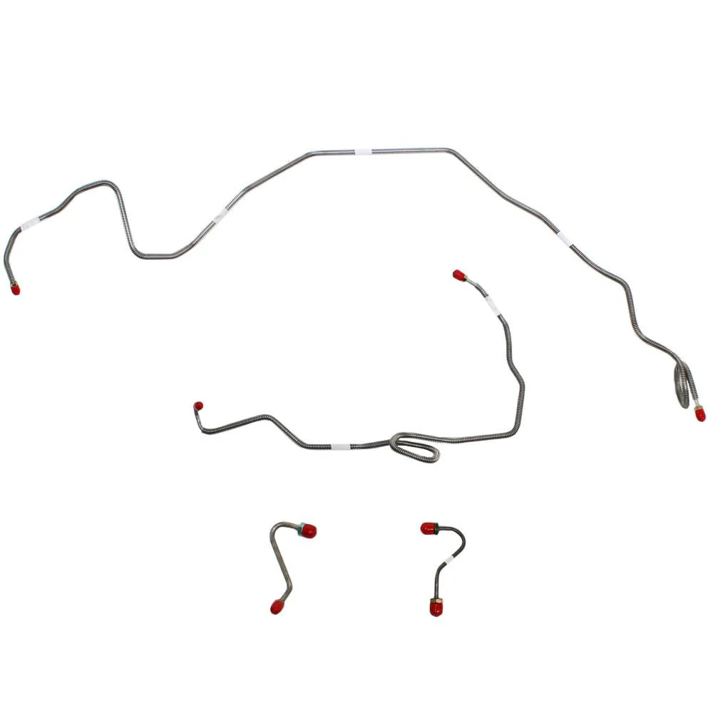 FKT8202- 82-83 Chevy Camaro/Pontiac Firebird, w/ 5.0L 8cyl, Front 4pc Brake Line Set - Image 2