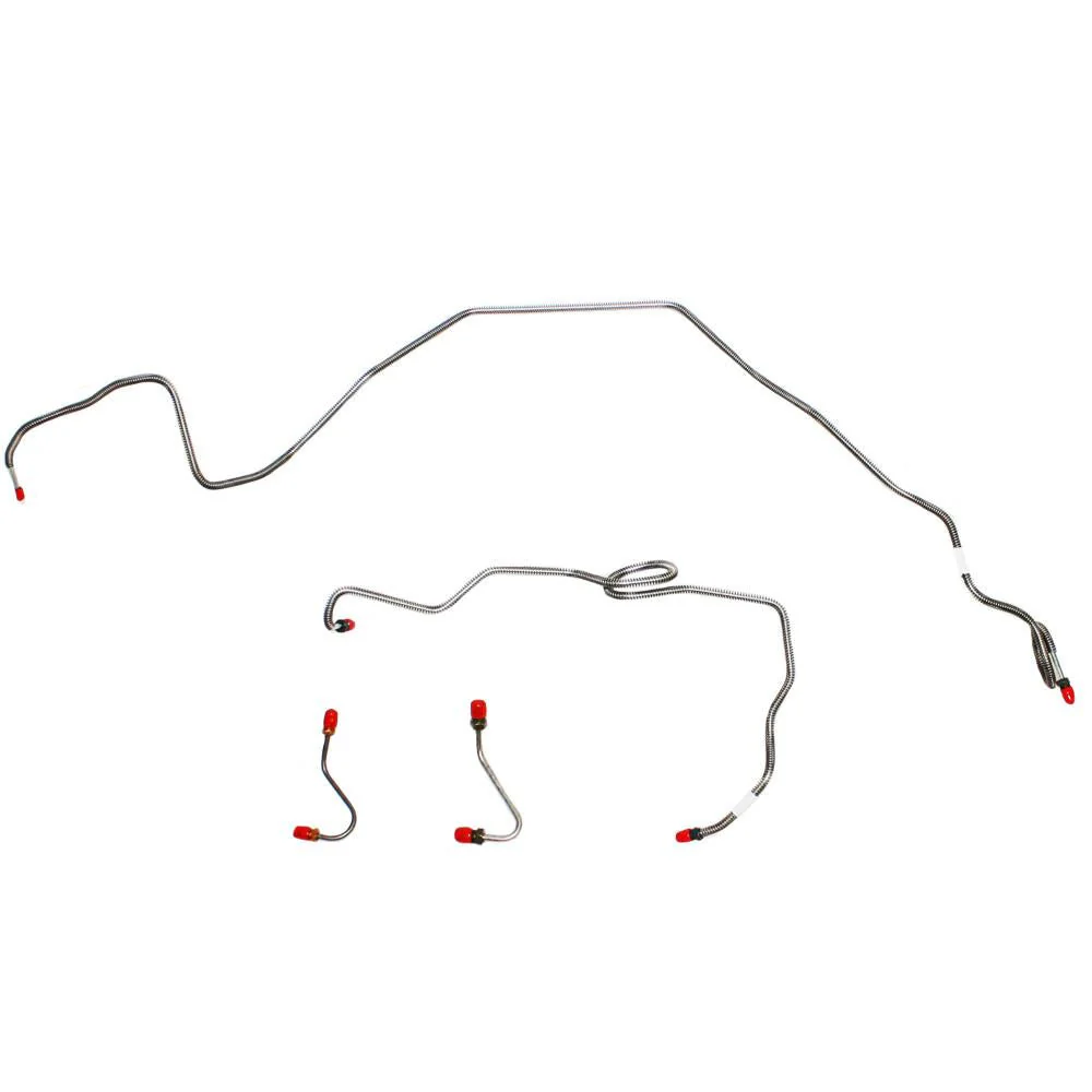 FKT8402- 84-85 Chevy Camaro/Pontiac Firebird, w/ 5.0L 8cyl, Front 4pc Brake Line Set - Image 2