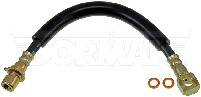 FLH380280- 91-99 GM S-Series 2wd Front Brake Hose; Rubber