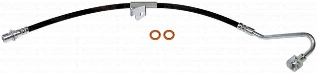 FLH381032- 98-00 GM S-Series 4wd Left front Brake Hose; Rubber