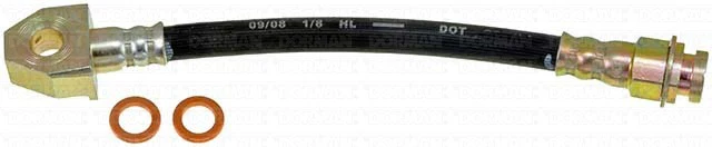FLH381143- 99-04 Jeep Grand Cherokee Left Rear Brake Hose; Rubber