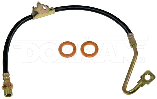 FLH381343- 00-05 Blazer or Jimmy with ZR2 / High Wider Right Front Brake Hose; Rubber