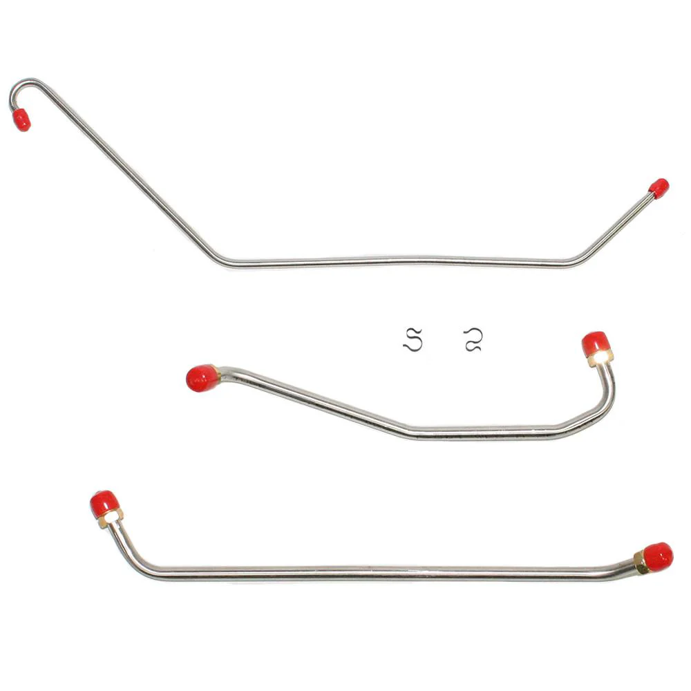 FPC6903- 69 Chevy Camaro, Chevy II/ Nova, 396 OR 427 CID 325-350 HP. Pump to Carb, 3pc Line Set w/ Return