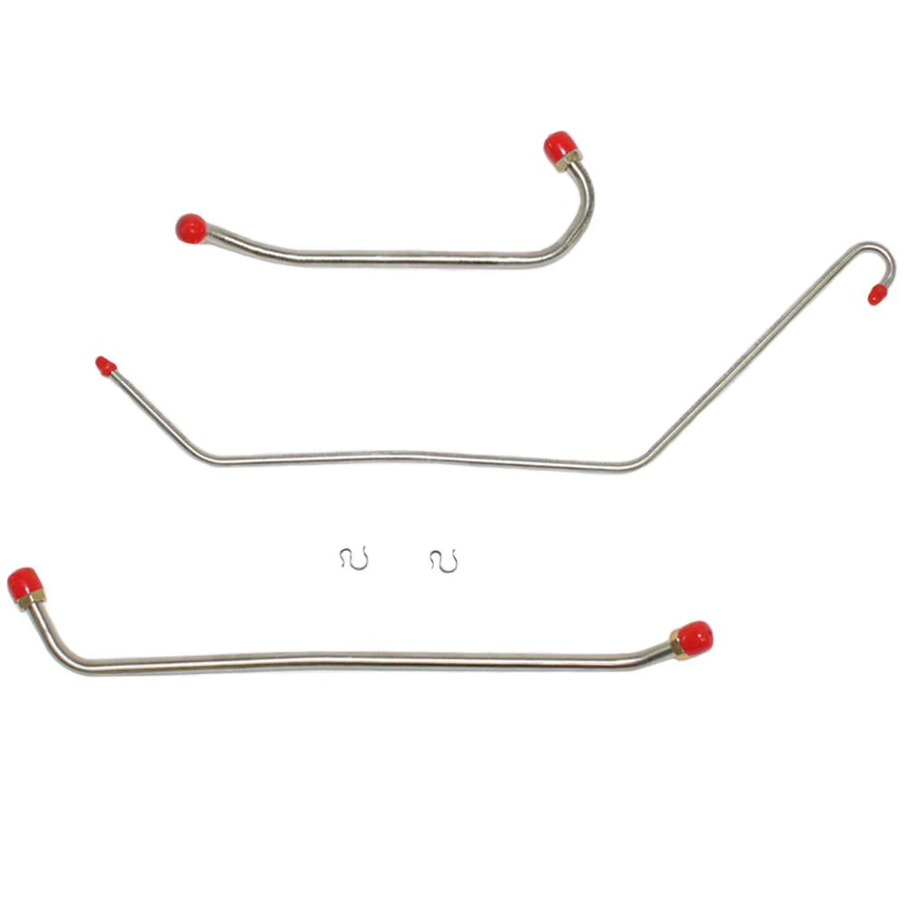 FPC6905- 69 Chevy Camaro, Nova, 350 CID 255 HP. Pump to Carb, 3pc Set w/ Return