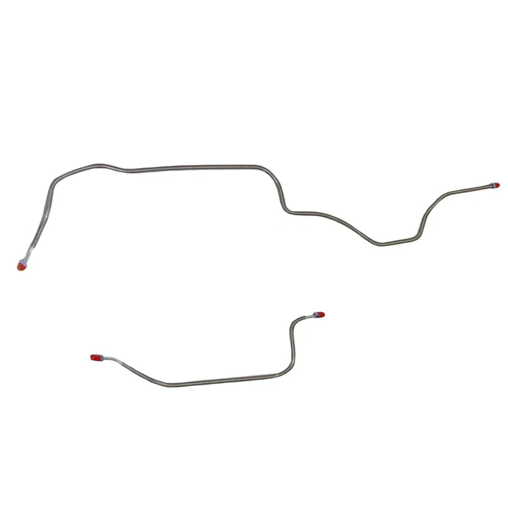 FRA7803- 76-81 Pontiac Firebird w/ Standard Rear Suspension; Rear Axle Brake Lines, 2pc - Image 2