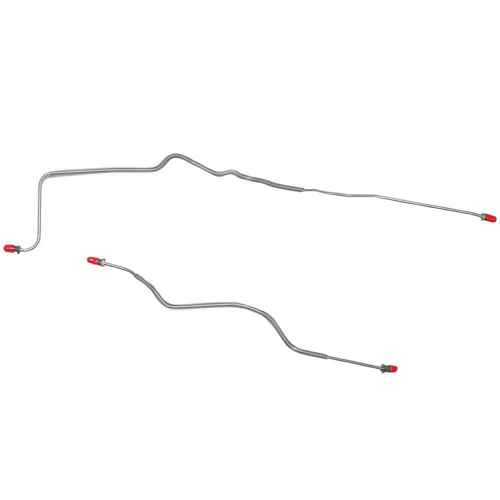 FRA8901- 89-91 Chevy Camaro/ Pontiac Firebird, w/ J65 Rear Disc Brakes, w/ Hoses on Left & Right Calipers, Rear Axle Brake Line Set