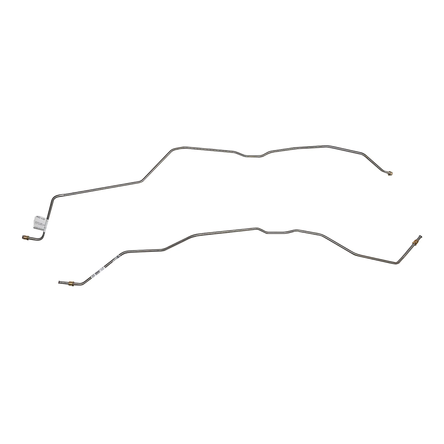FTC7601SS- 76-77' Pontiac Firebird & Trans Am w/ Turbo-Hydramatic 350/400 Transmission 2pc Cooler Line Set; Stainless