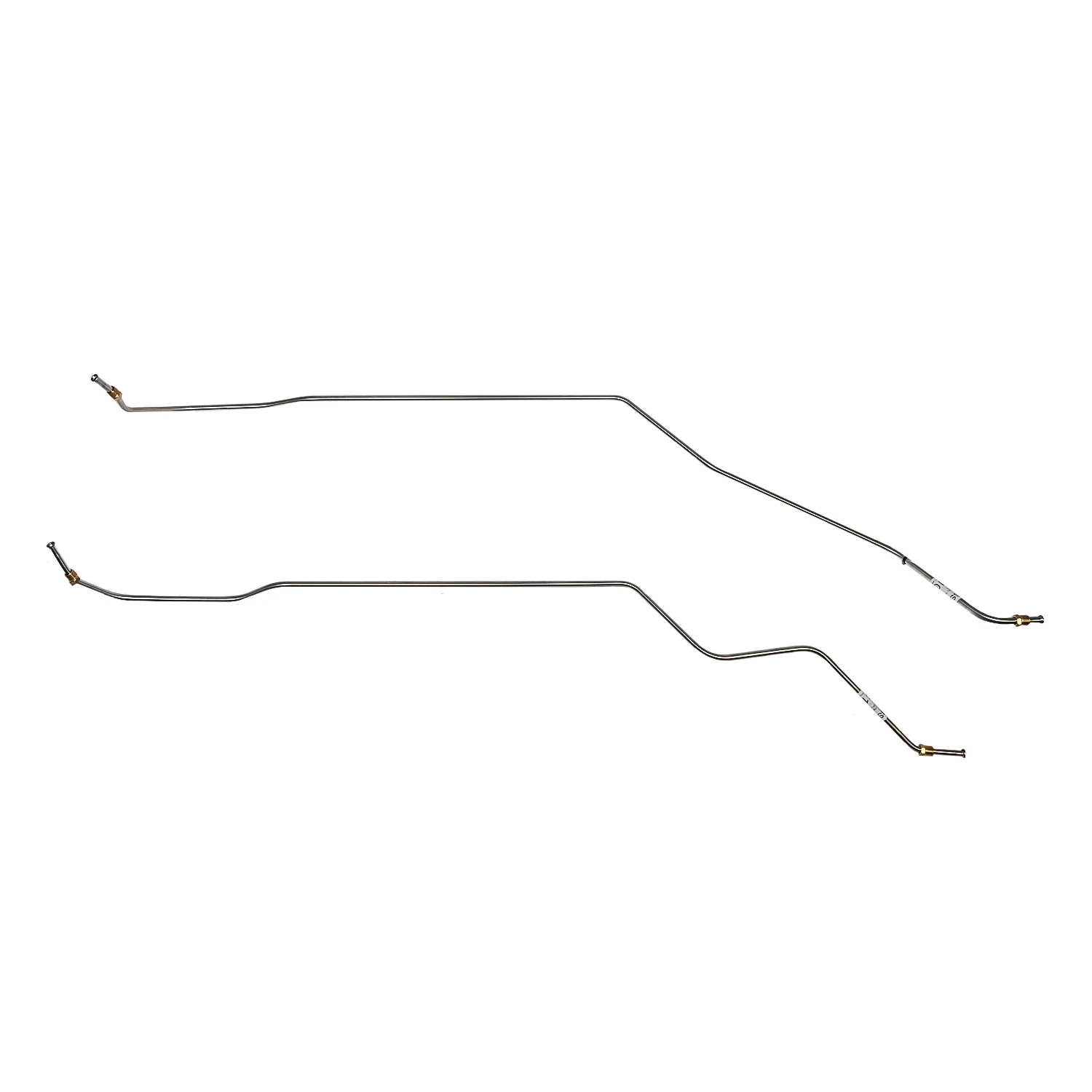 FTC8001SS- 80-81' Pontiac Firebird & Trans Am, 301CID Turbo, 2pc; Transmission Cooler Lines; Stainless