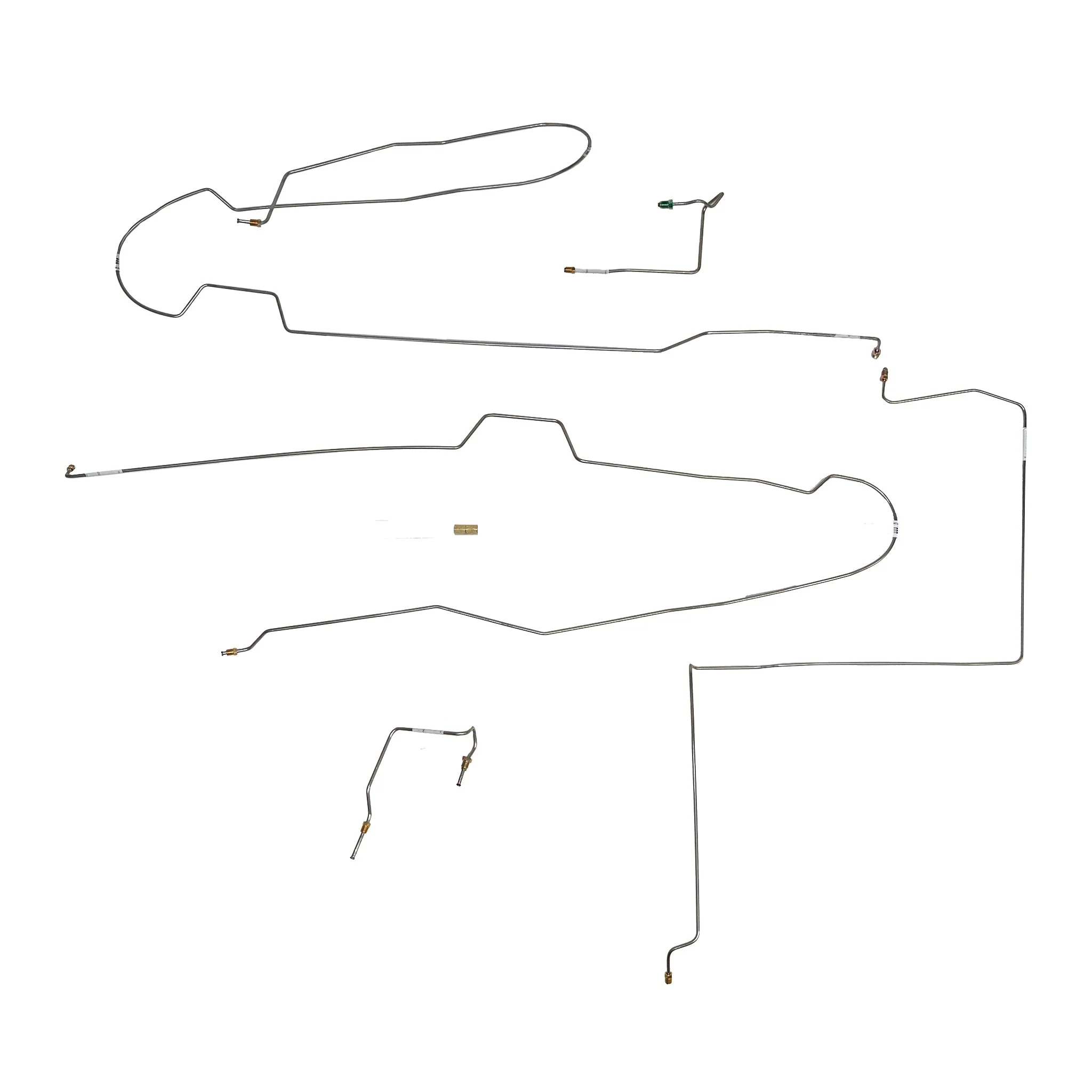 GIN0144- 99-03 Windstar Rear Drum Brakes Intermediate Brake Line Kit