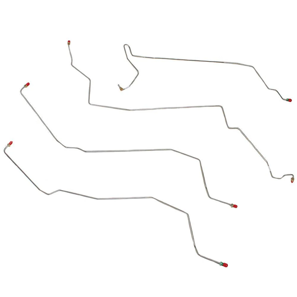 GKT0101- 99-03 Windstar Rear Drum Brakes Front Brake Line Kit
