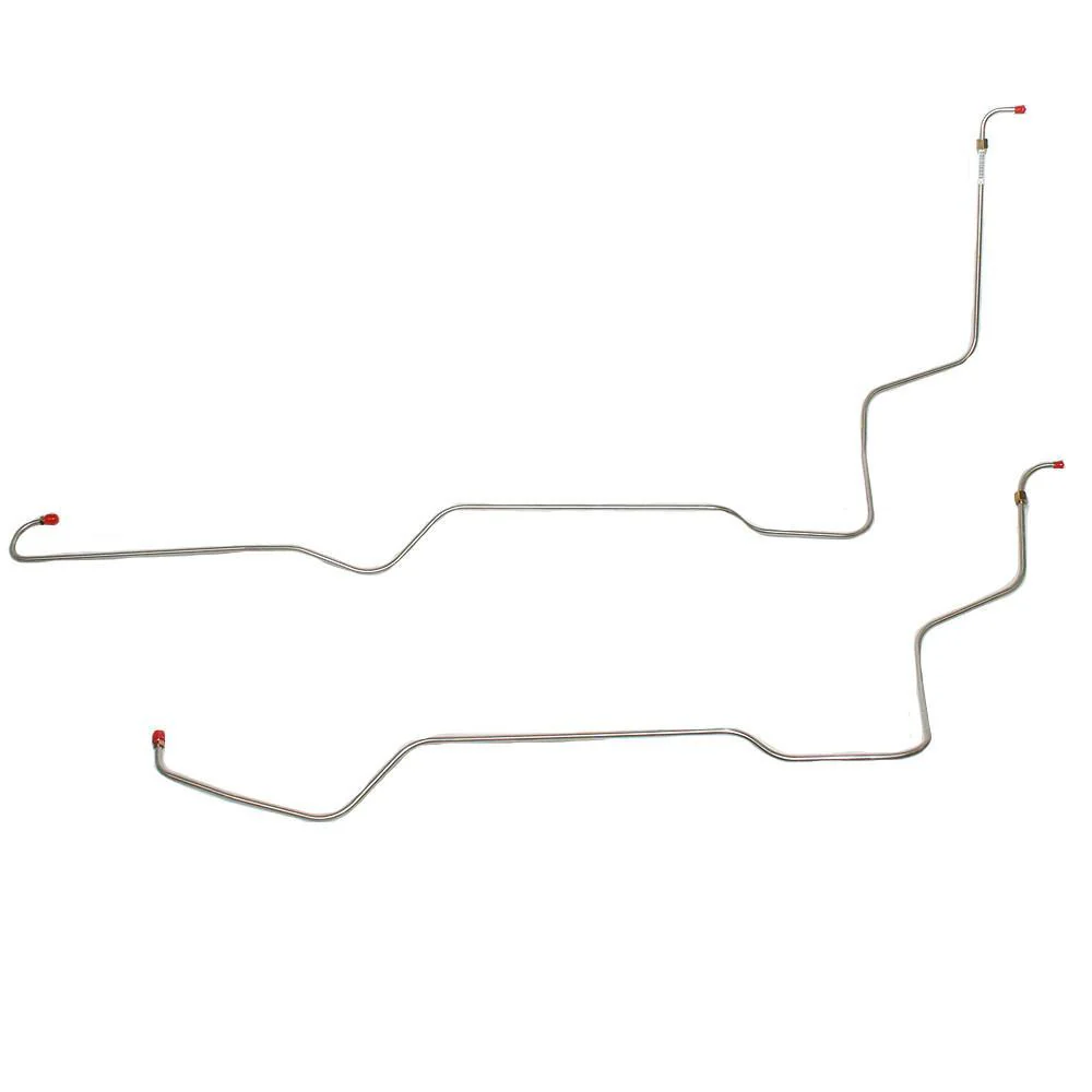 GTC6102SS- 61-64' Ford Galaxie, 390CID V8, w/ Cruise-O-Matic 3 SPD; 2pc Transmission Cooler Line Set; Stainless